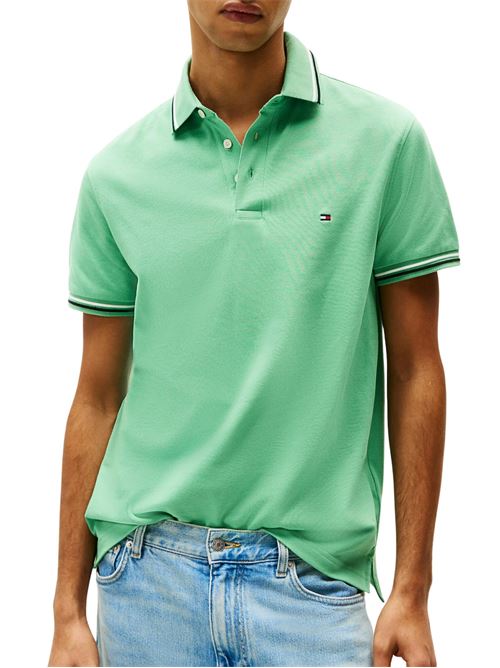 Polo regular fit con profili a contrasto Tommy Jeans | DM0DM22700L5Y